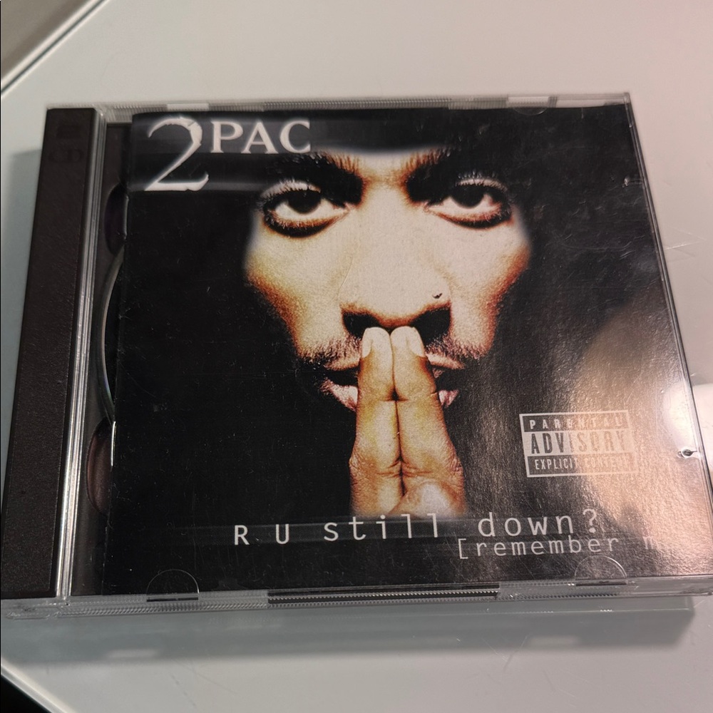 Vintage Black and White CD Case
